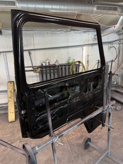 Volkswagen T3 Doka: подготовка двери к замене